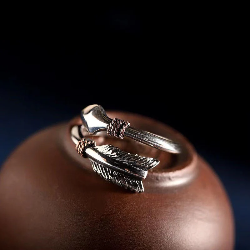 Vintage Personalized Adjustable Ring - Image 4