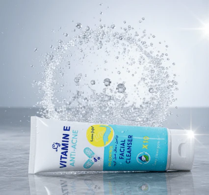 Love JoJo Vitamin E Anti-Acne Oil Control Facial Cleanser - Image 3