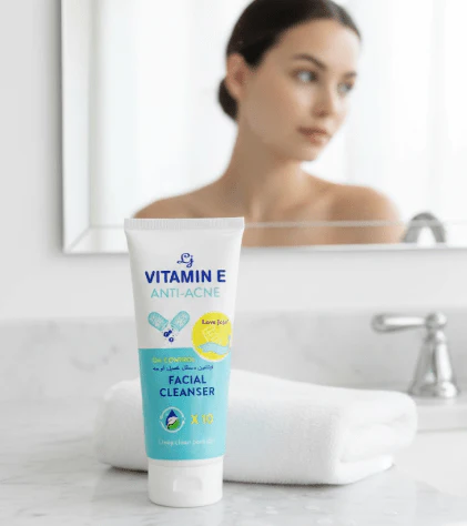 Love JoJo Vitamin E Anti-Acne Oil Control Facial Cleanser - Image 4