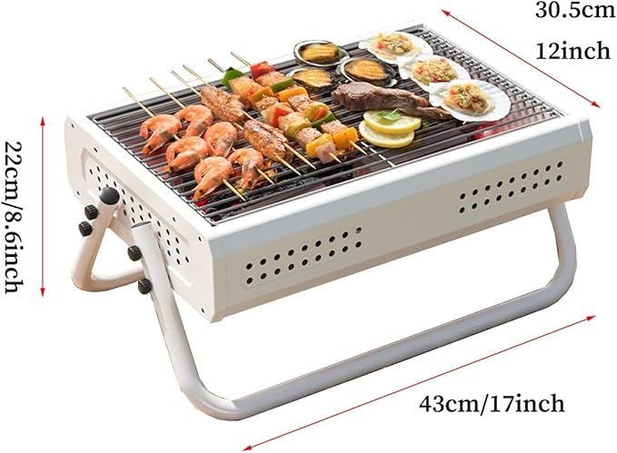 Portable Foldable Barbecue Grill - Image 3