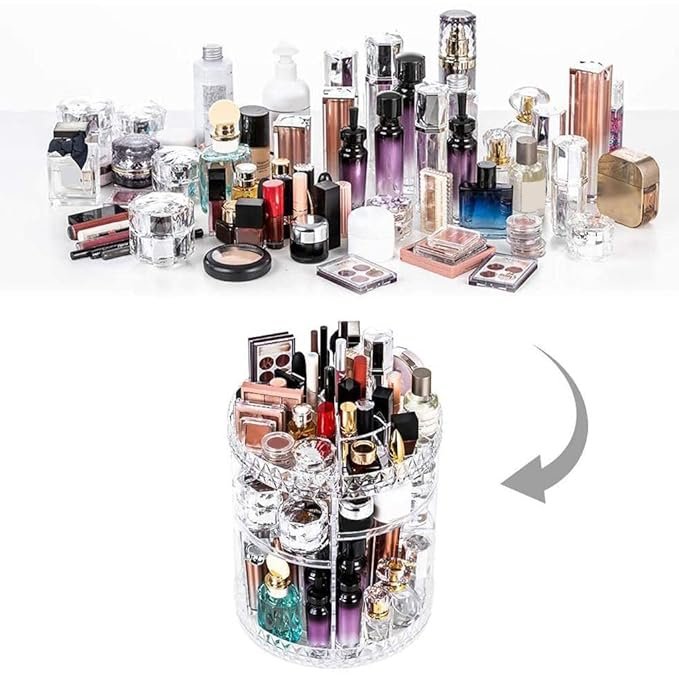 Rotating Cosmetic Organizer - Image 4