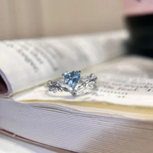 Silver Heart Zircon