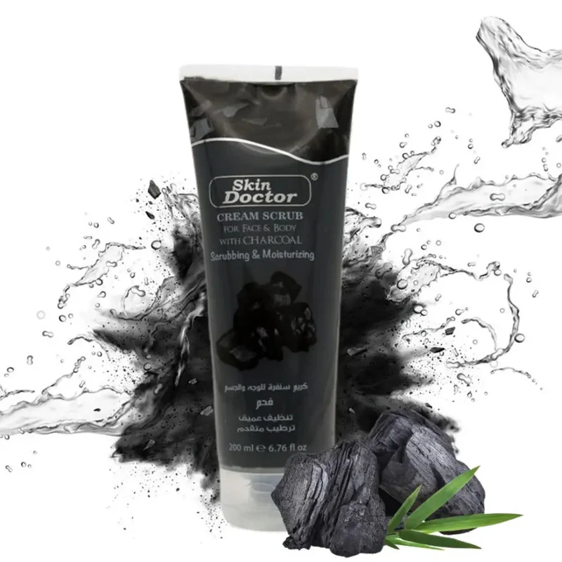 Skin Doctor - Cream Scrub with Charcoal - Image 4
