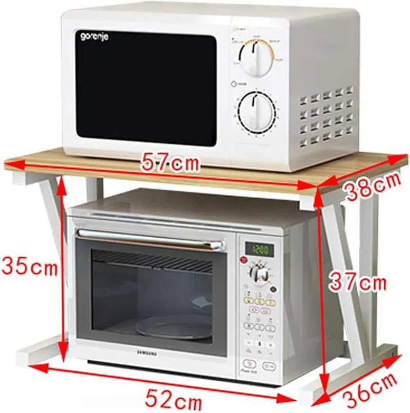Wooden Microwave Oven Rack - Image 4